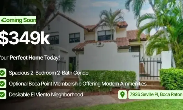 7926 Seville Place 2002, Boca Raton, FL 33433